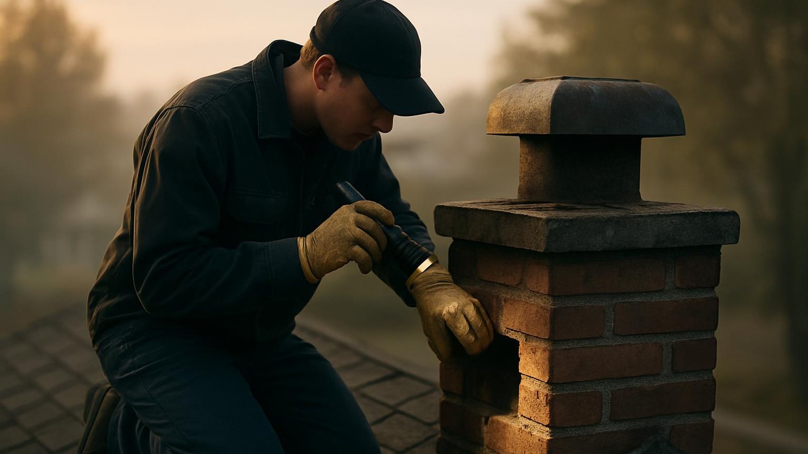 Practical chimney sweep & inspection in Rocky River